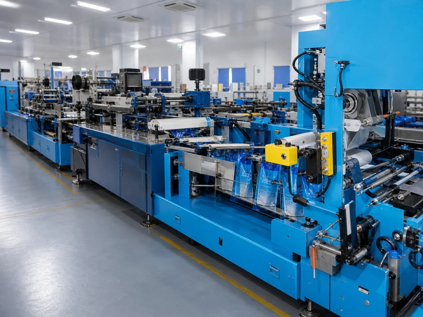 Pouch-Making Lines area