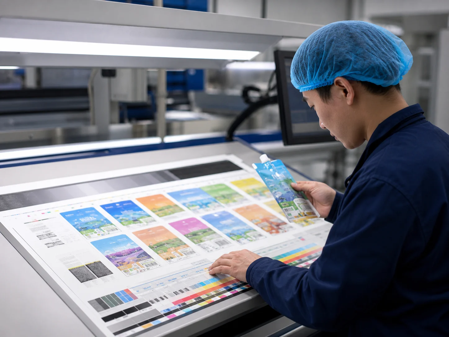 Inspection production stage