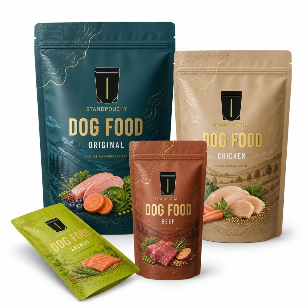 Pet Food packaging pouch example 2