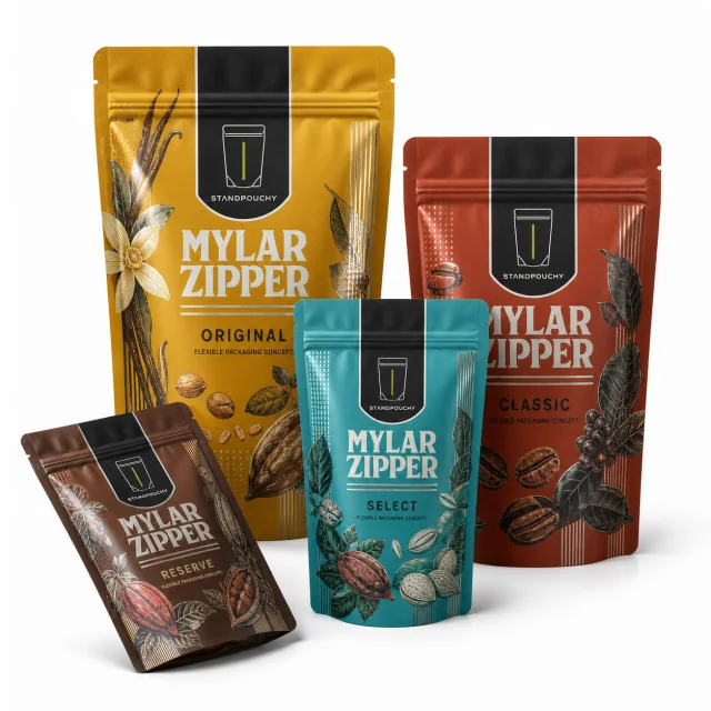High-Barrier Pouches custom stand up pouch