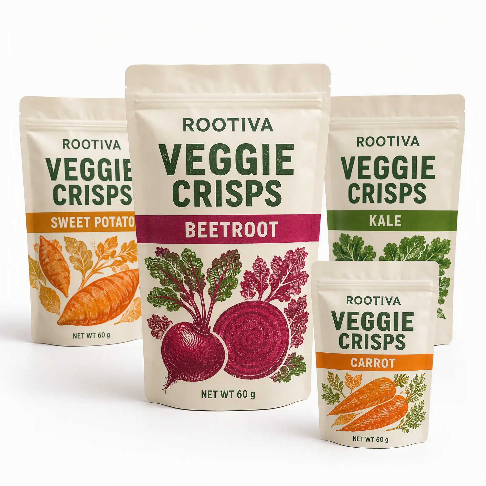 veggie crisps pouch artwork SP-SN326