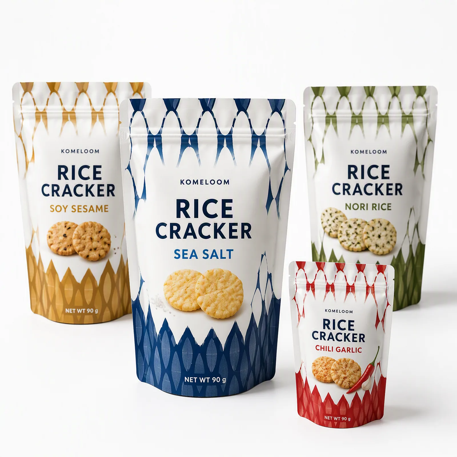 rice crackers pouch artwork SP-SN328