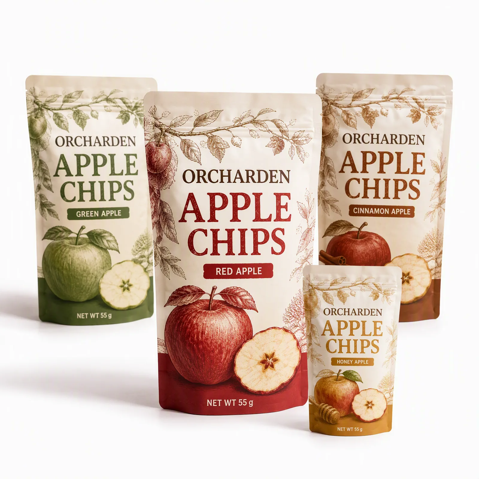 apple chips pouch artwork SP-SN335