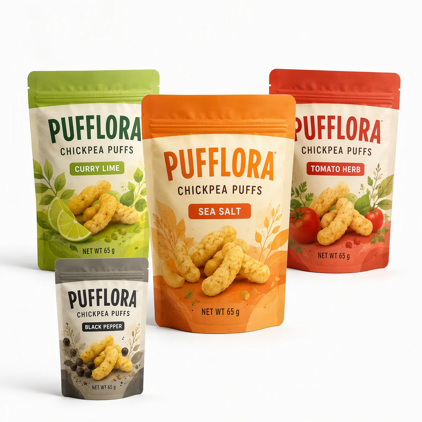 chickpea puffs pouch artwork SP-SN336
