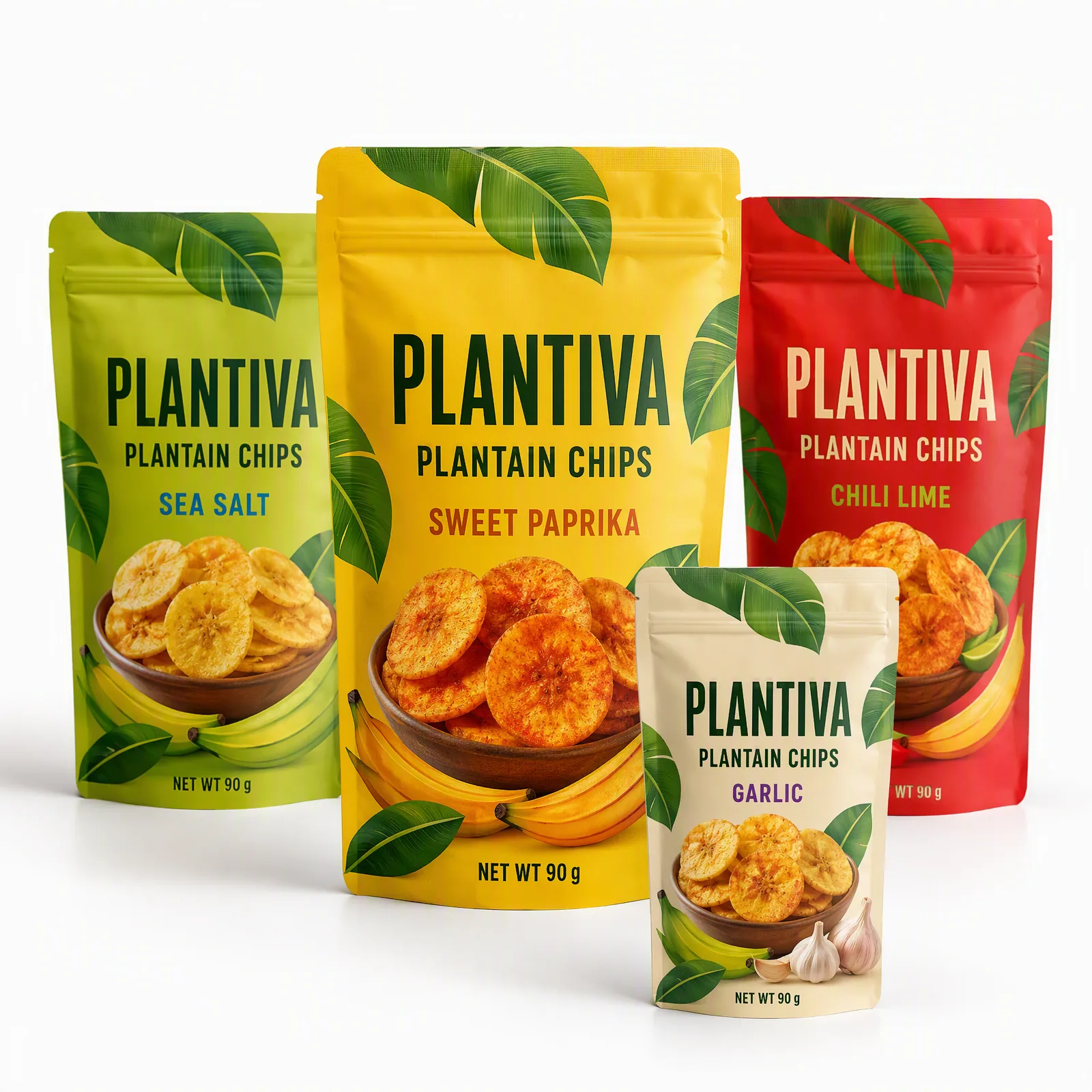 plantain chips pouch artwork SP-SN345