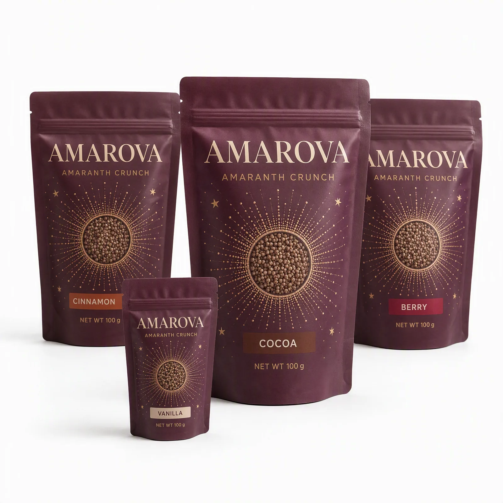 amaranth crunch pouch artwork SP-SN347