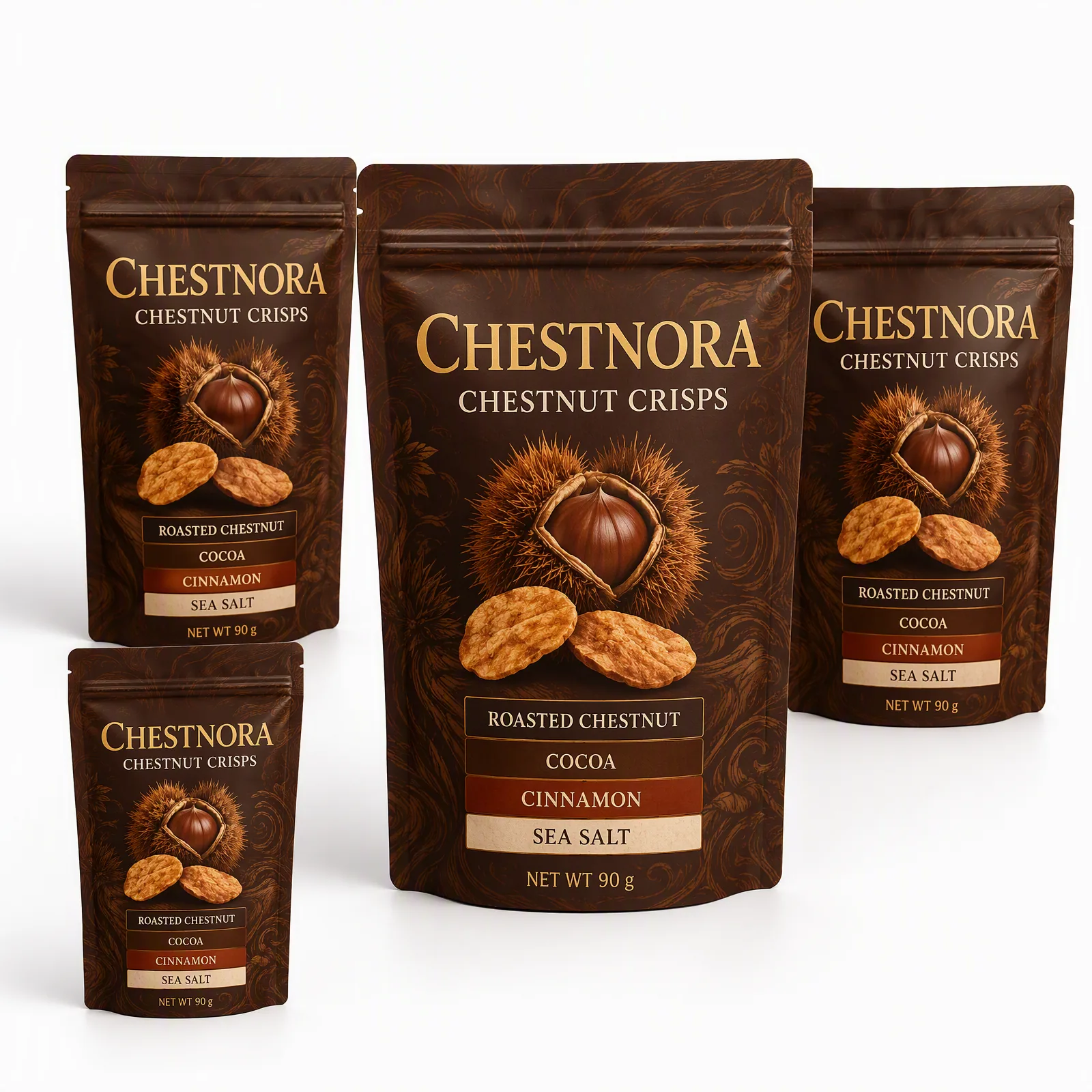 roasted chestnut crisps pouch artwork SP-SN360