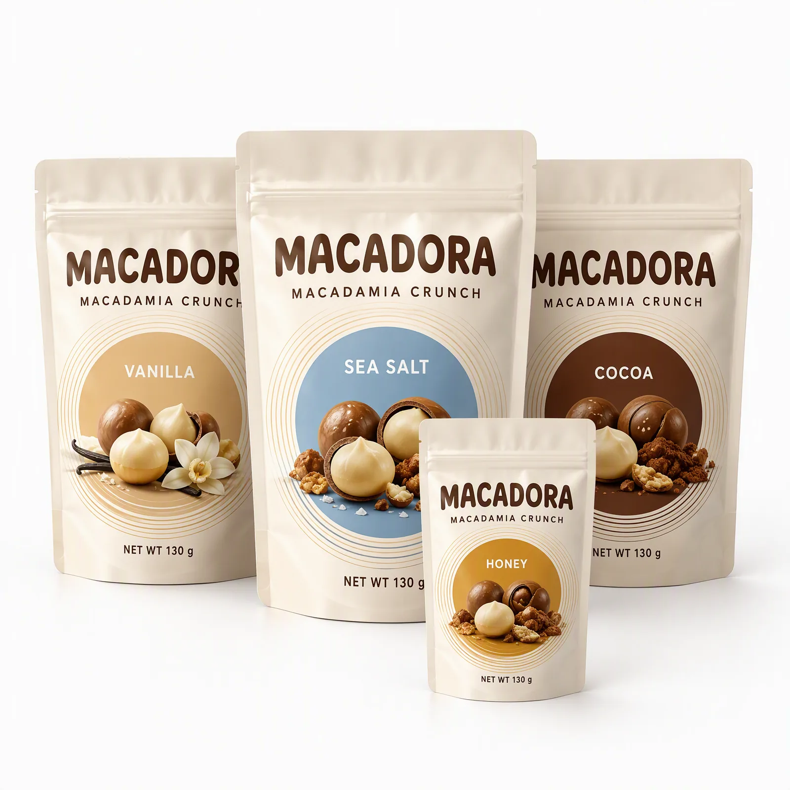 macadamia crunch pouch artwork SP-SN365