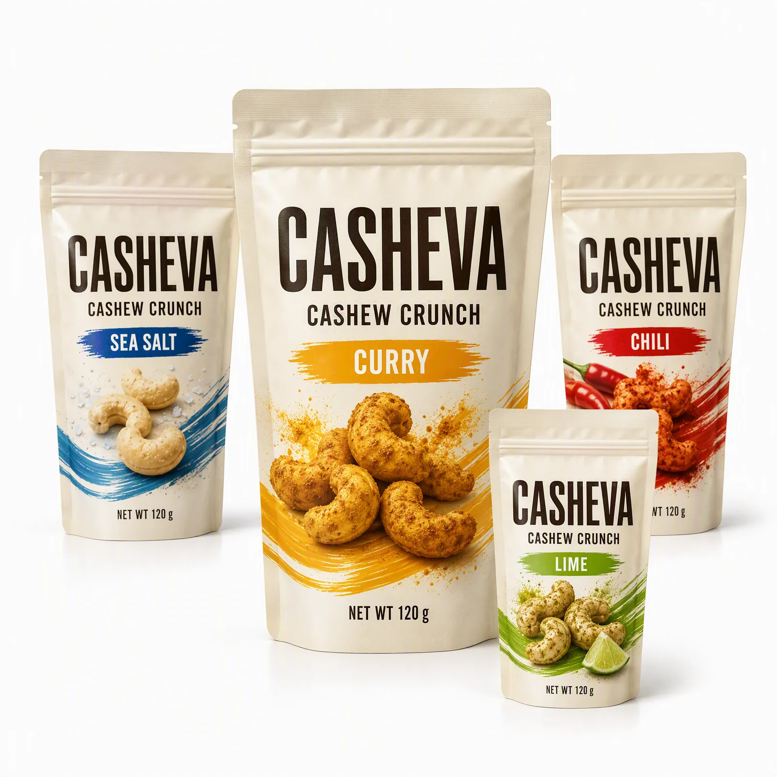 cashew crunch pouch artwork SP-SN369