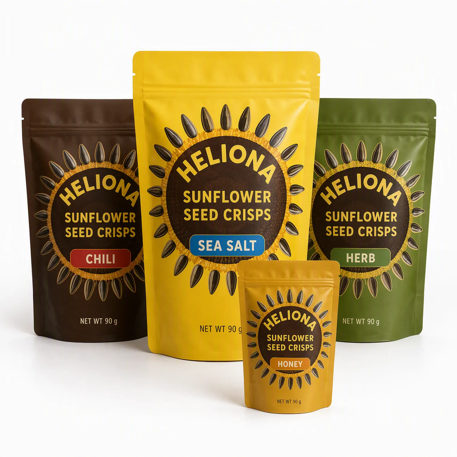 sunflower seed crisps pouch artwork SP-SN370