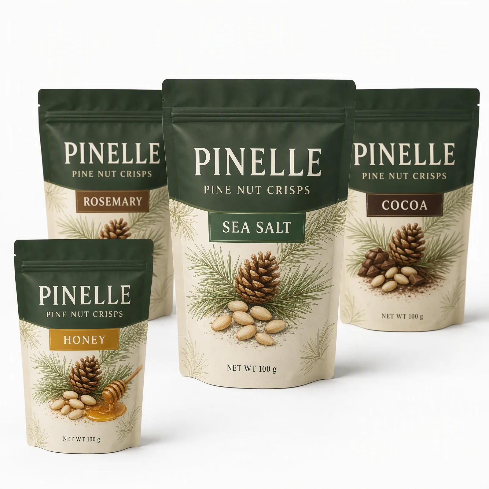 pine nut crisps pouch artwork SP-SN371