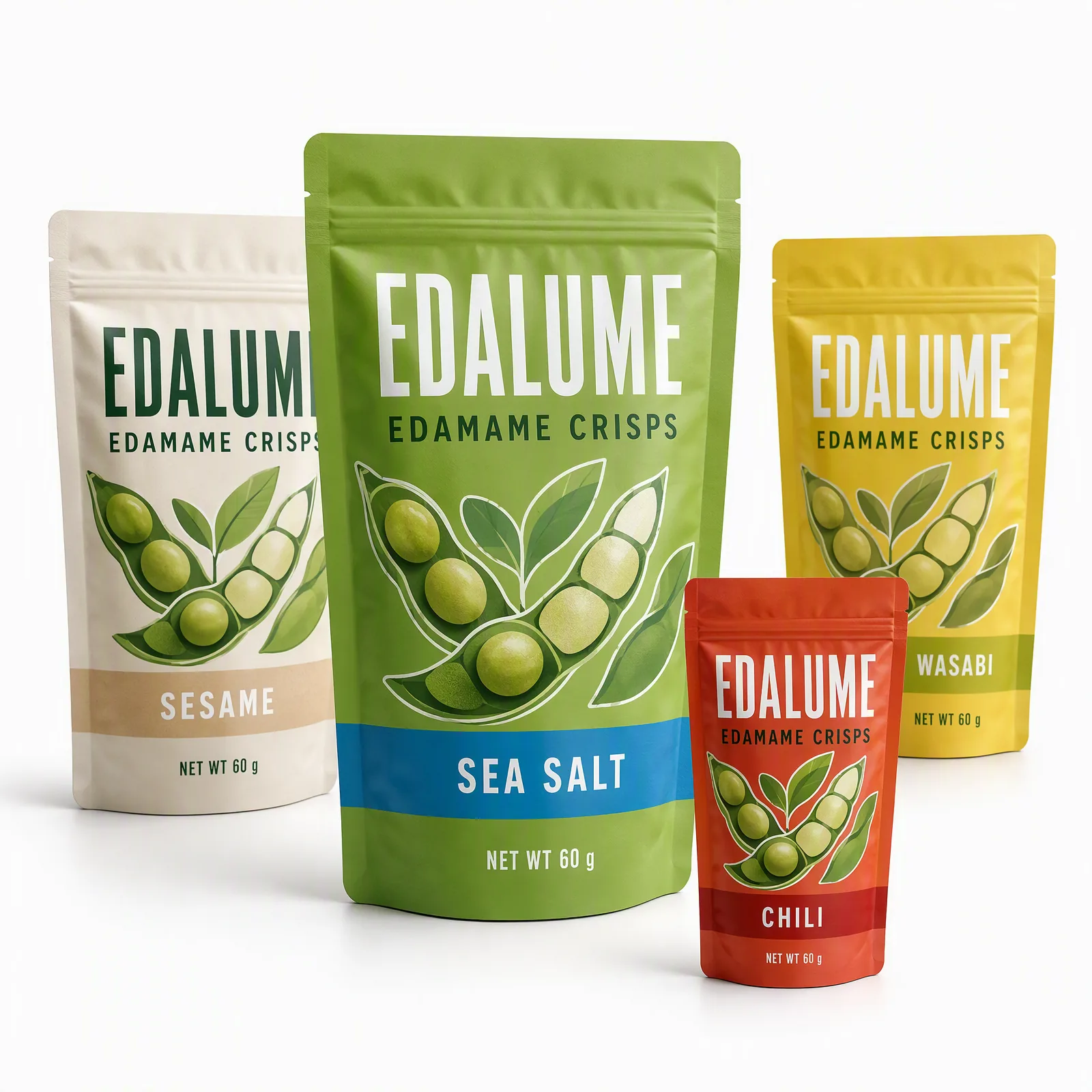 edamame crisps pouch artwork SP-SN384