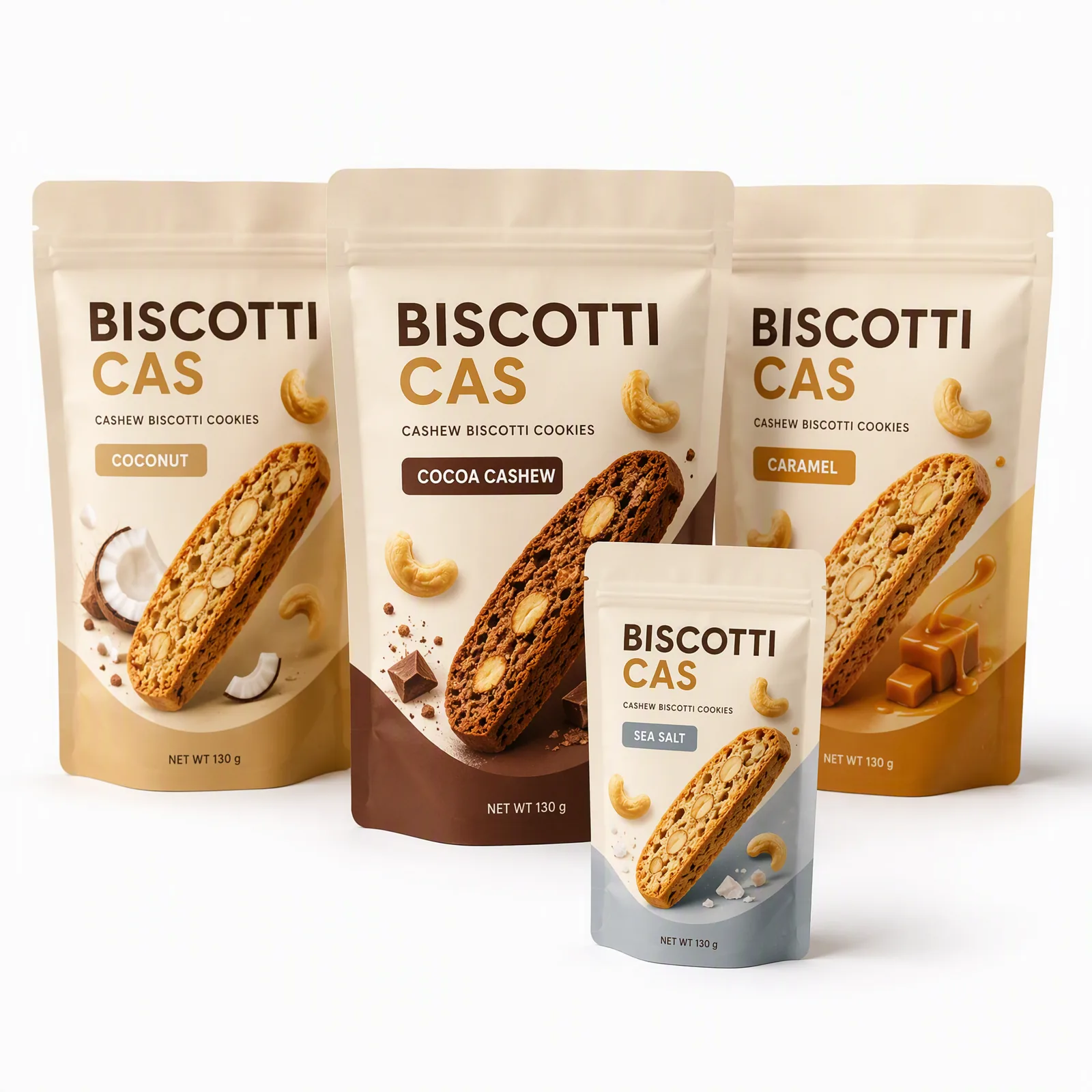 cashew biscotti cookies pouch artwork SP-SN472
