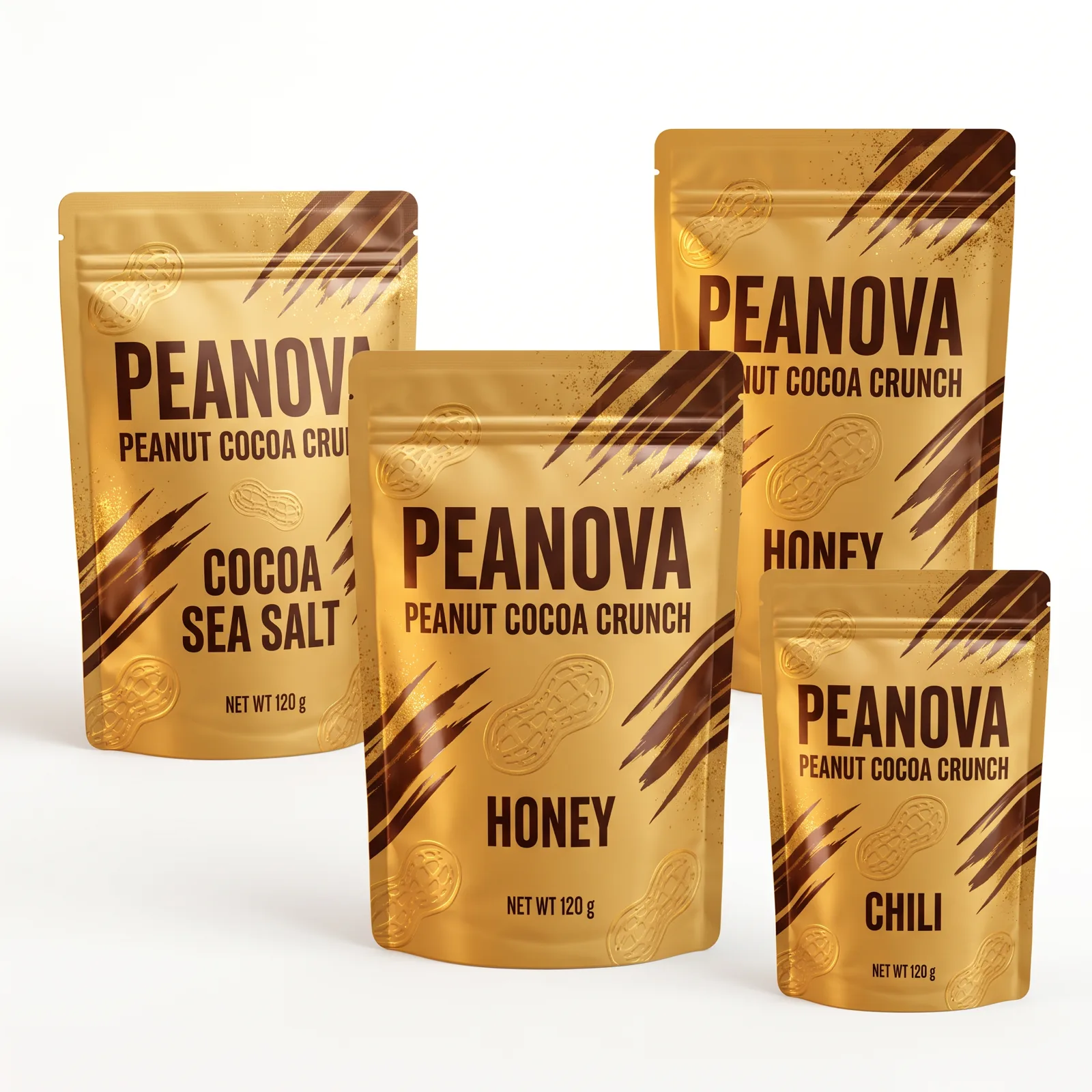 peanut cocoa crunch pouch artwork SP-SN483