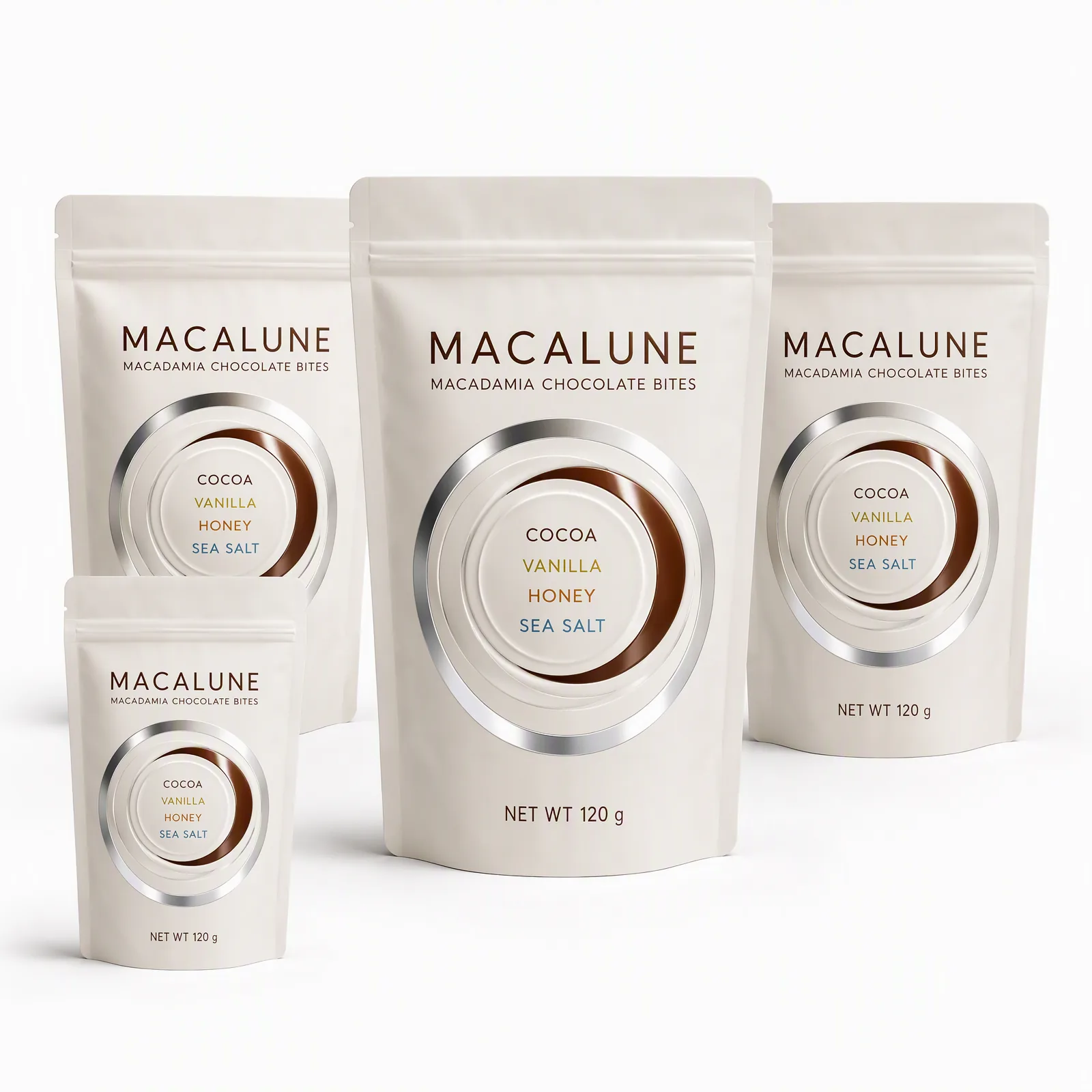 macadamia chocolate bites pouch artwork SP-SN484
