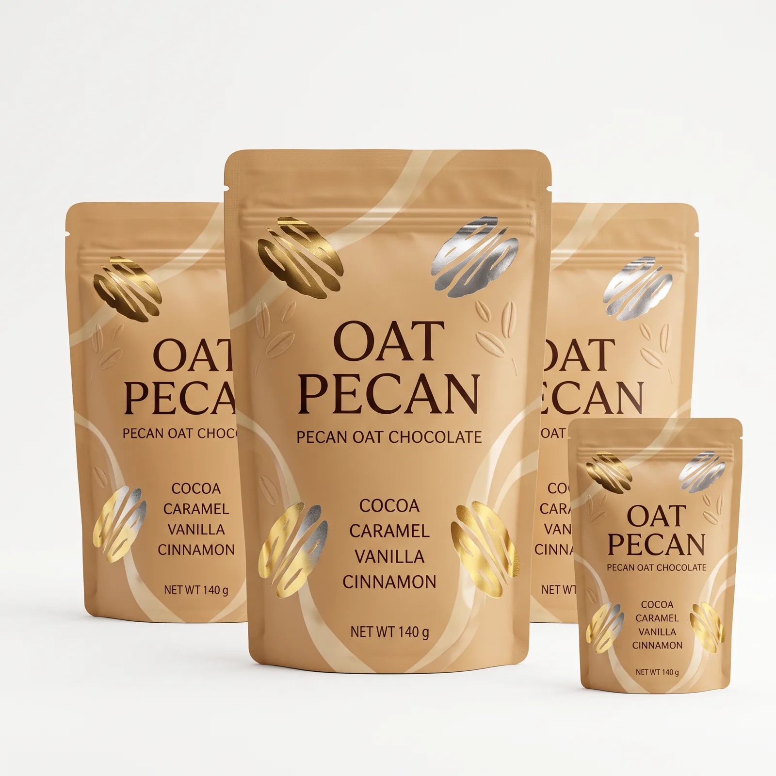 oat pecan chocolate bites pouch artwork SP-SN488