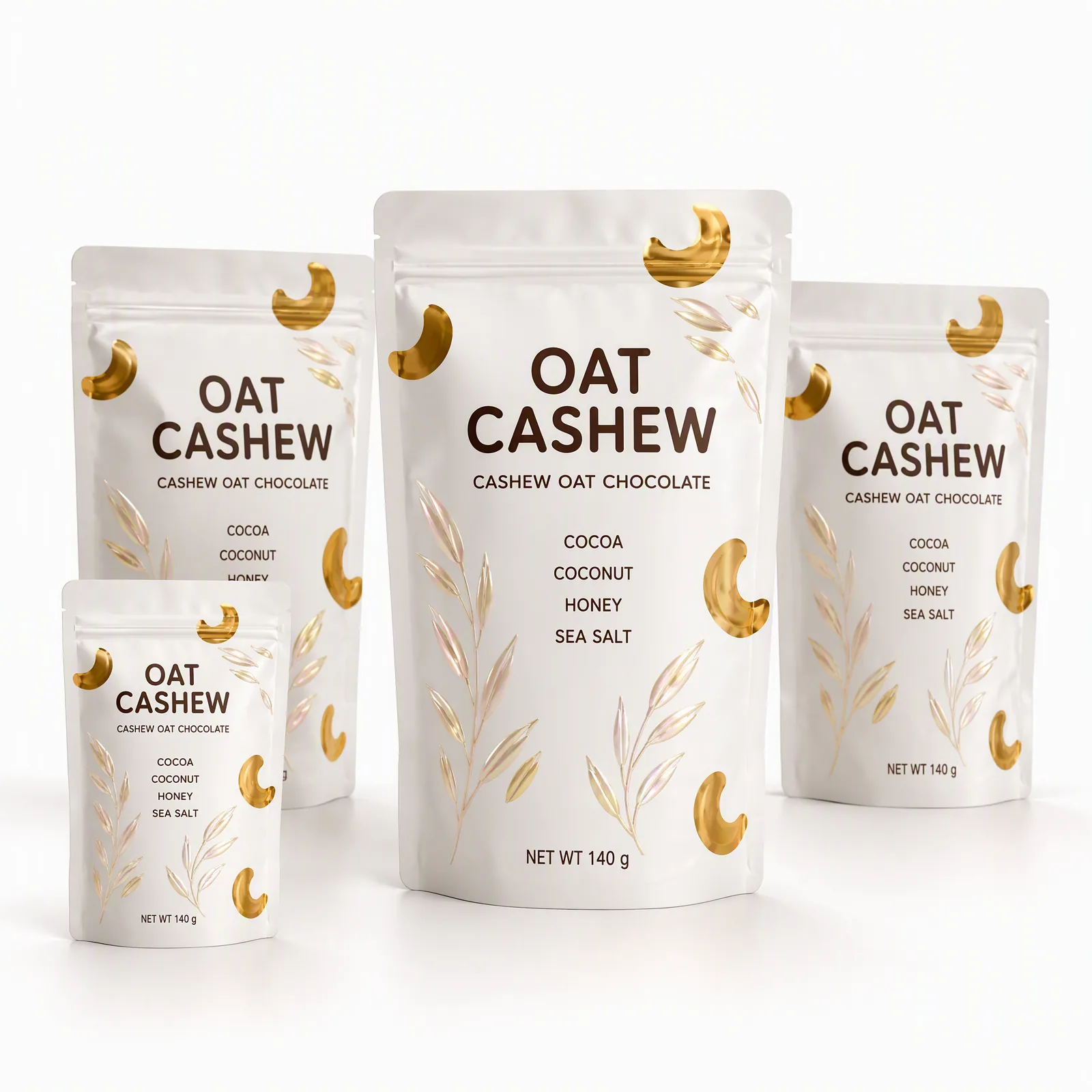 cashew oat chocolate bites pouch artwork SP-SN489