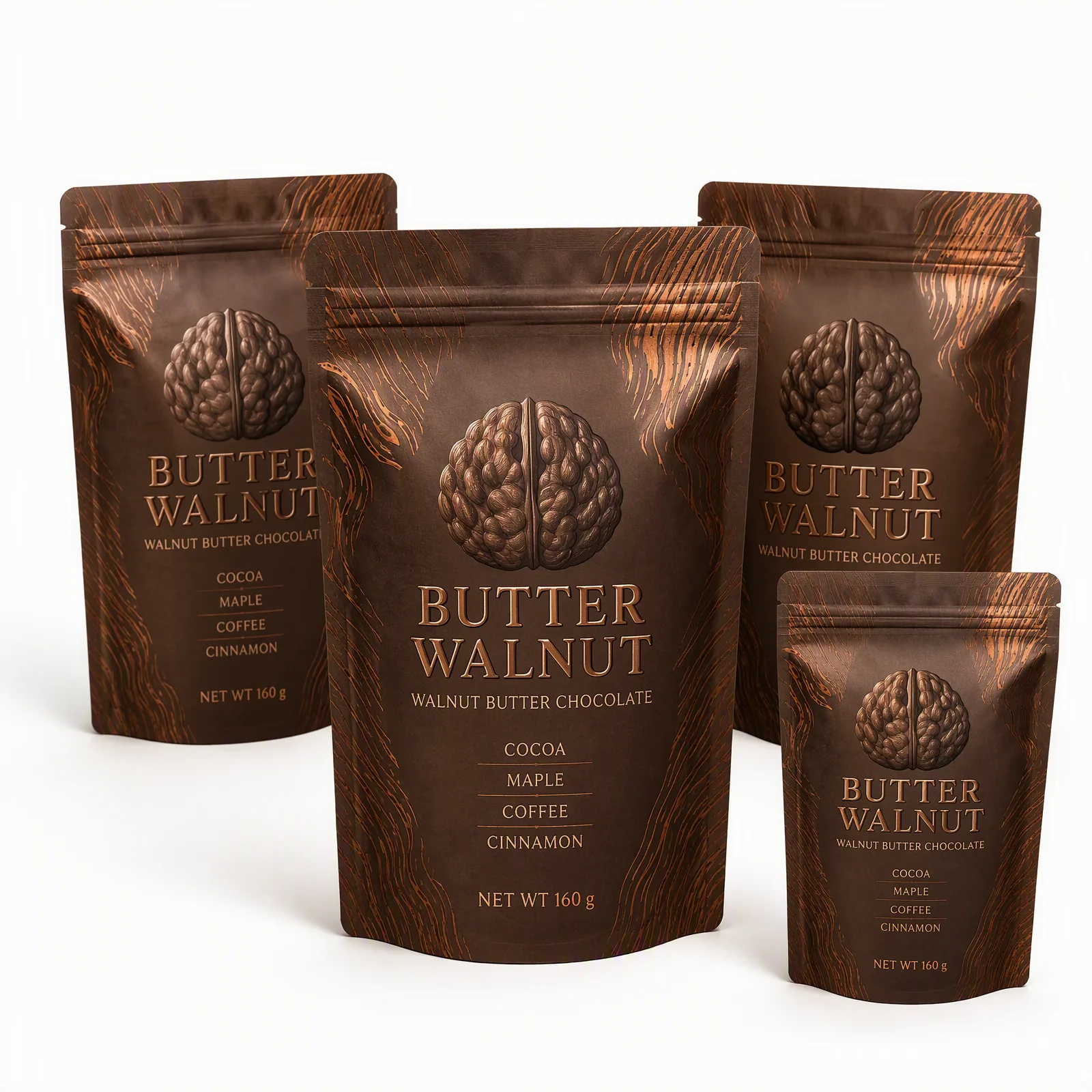 walnut butter chocolate bites pouch artwork SP-SN498