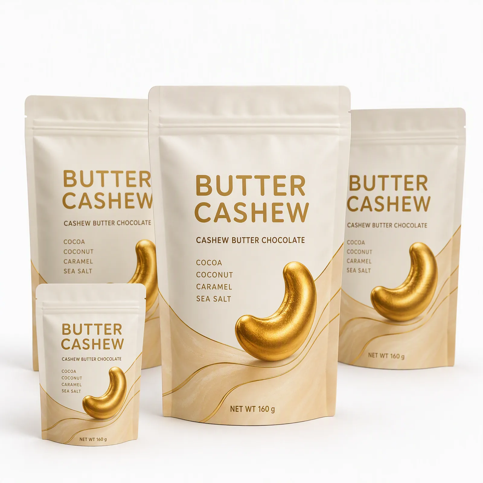 cashew butter chocolate bites pouch artwork SP-SN501