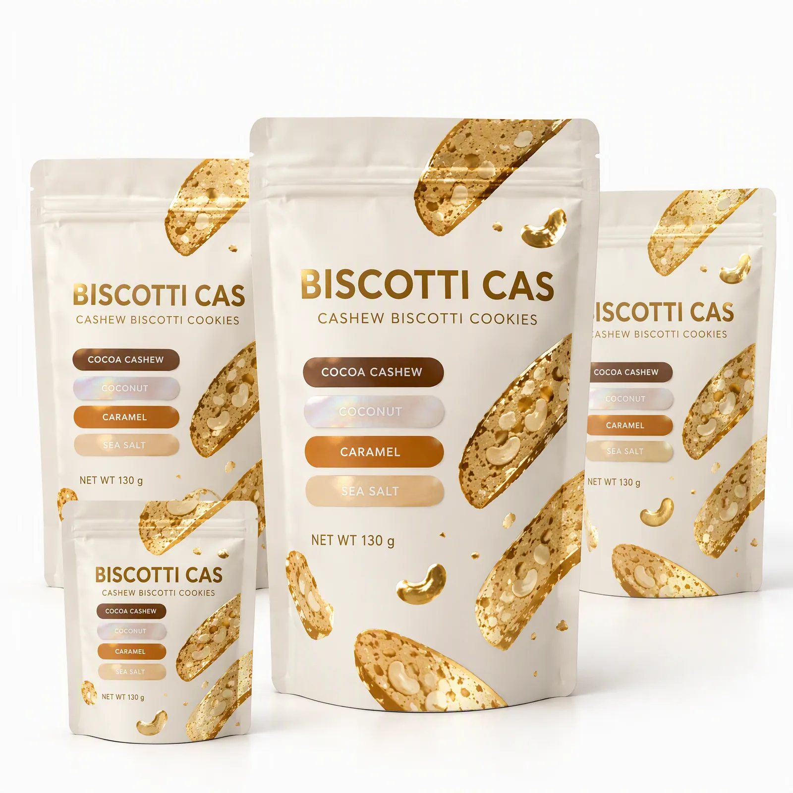 cashew biscotti cookies pouch artwork SP-SN512