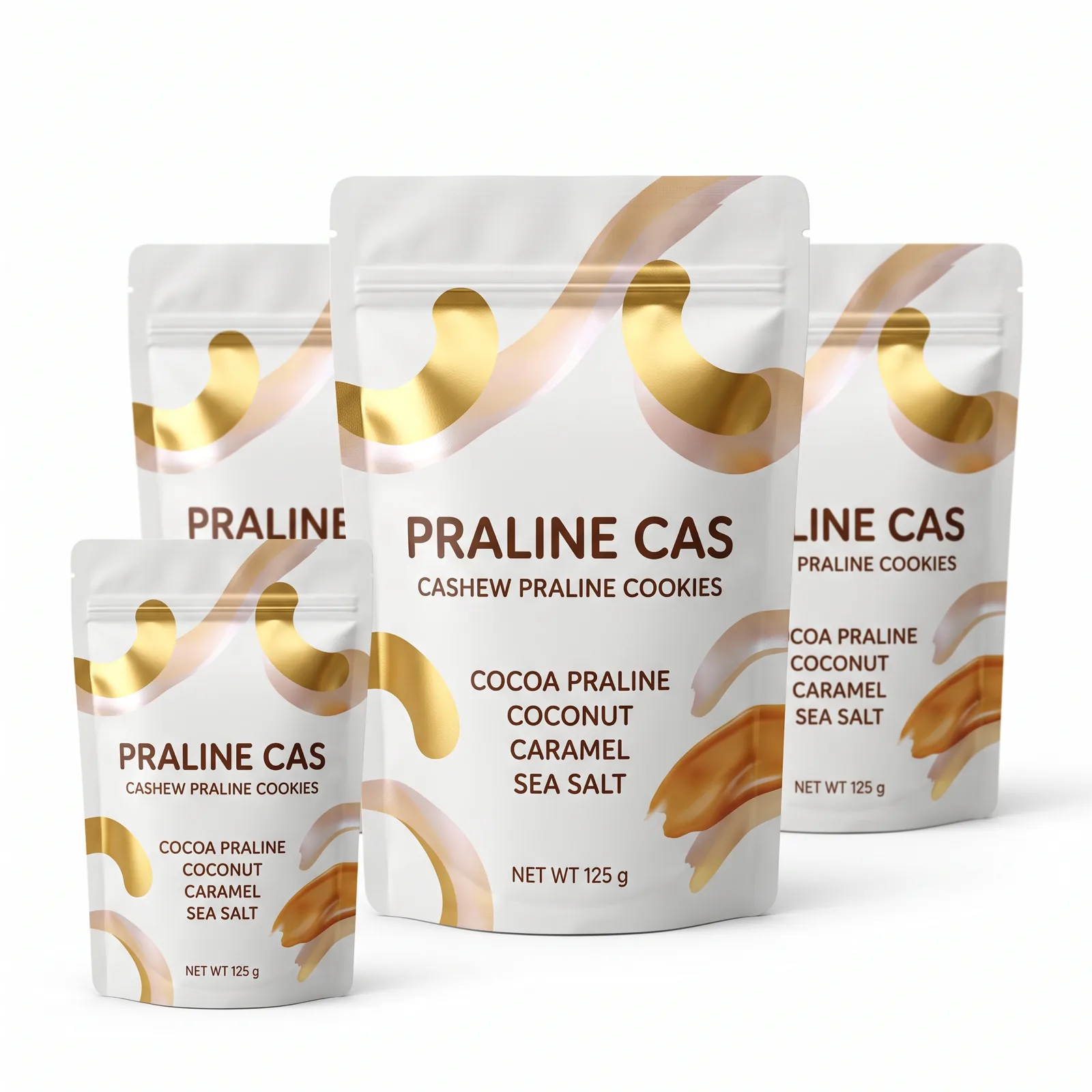 cashew praline cookies pouch artwork SP-SN517