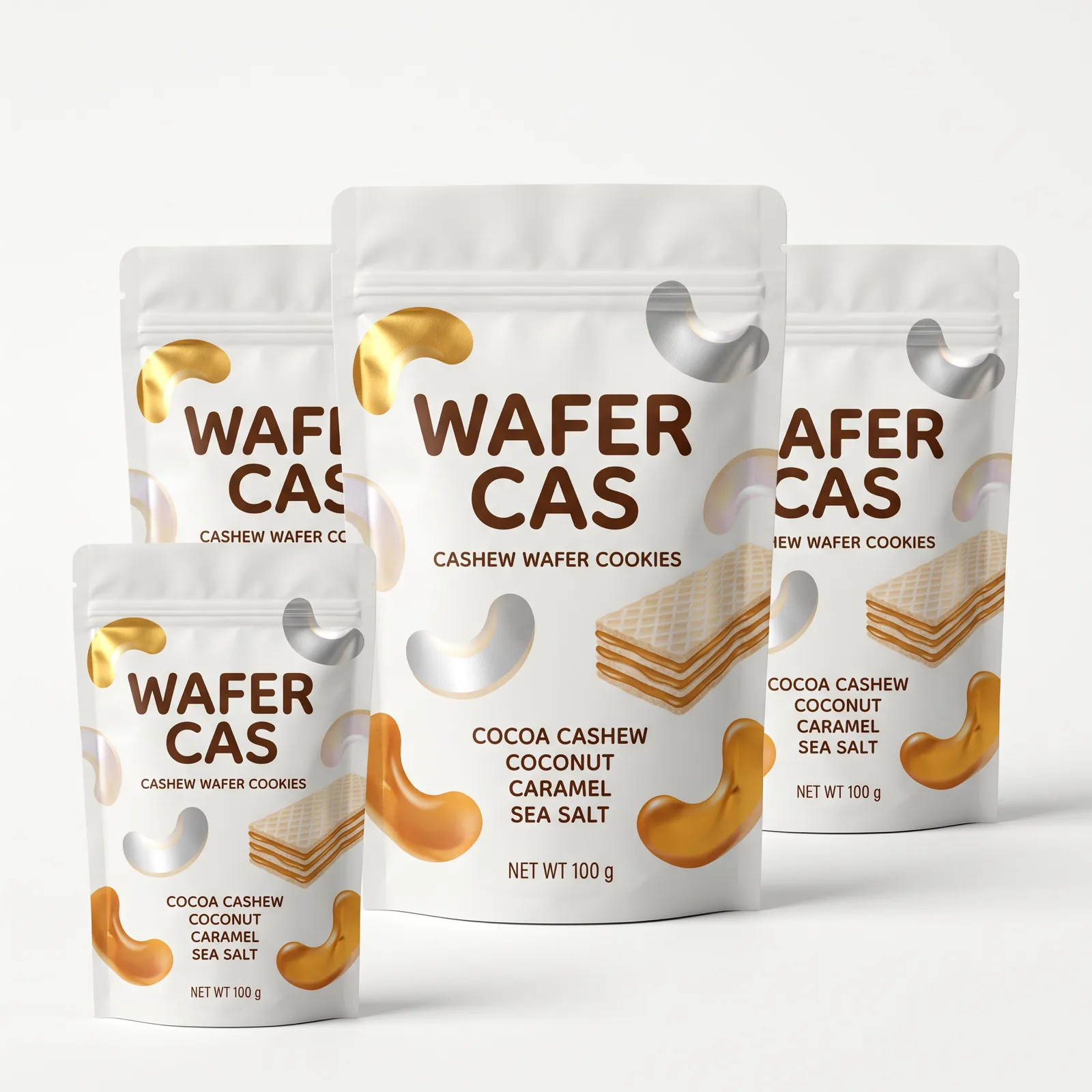 cashew wafer cookies pouch artwork SP-SN523