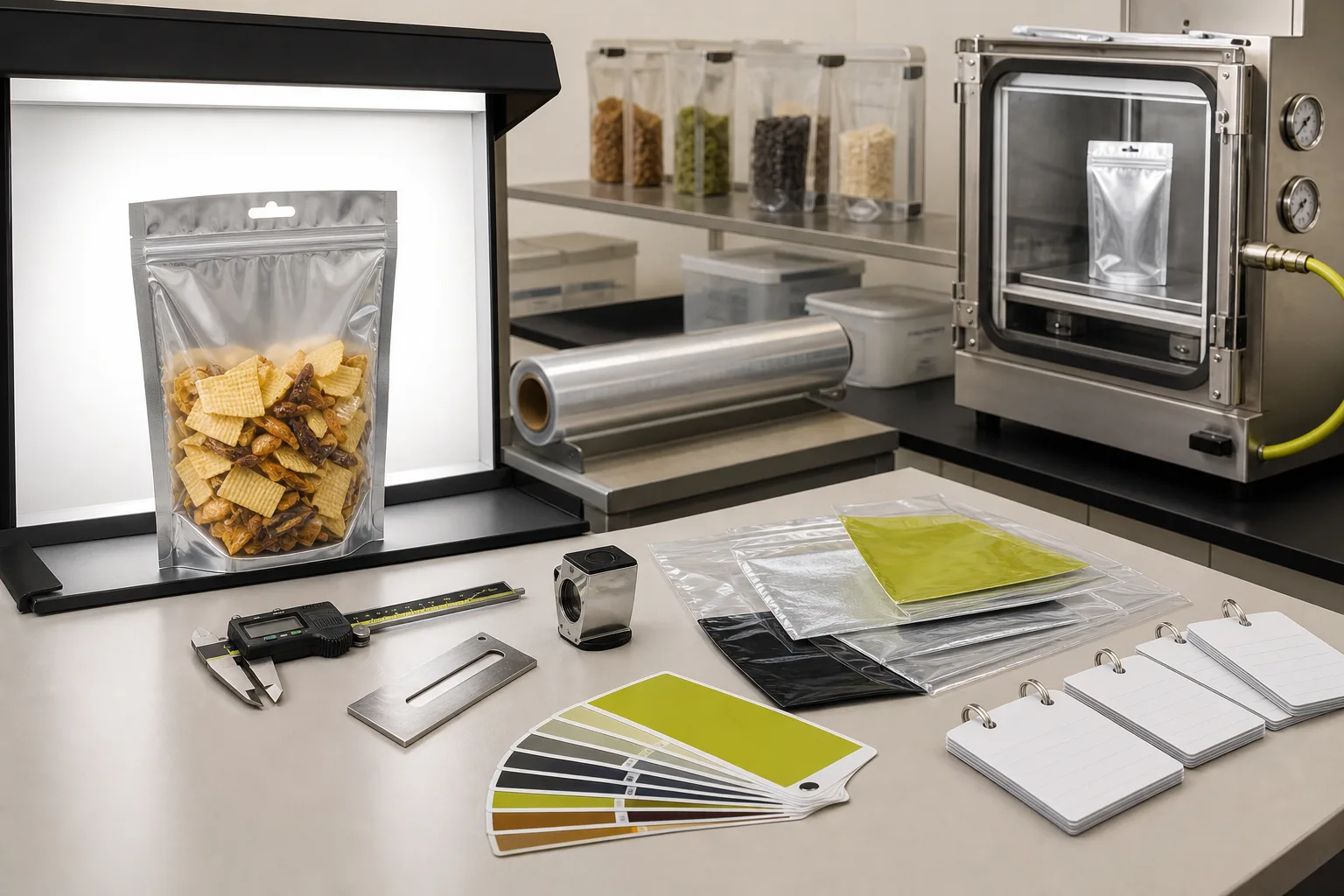 Snack Packaging Quality Control Checklist visual reference