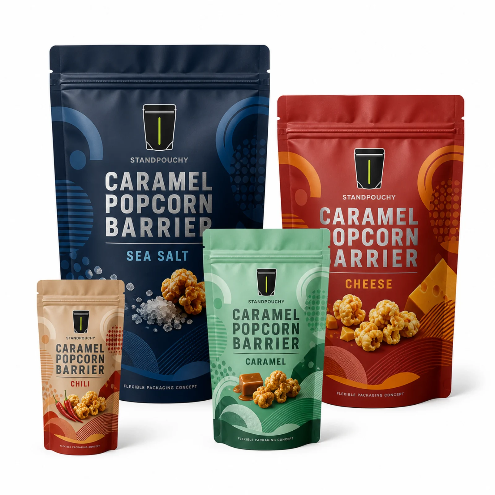 Caramel Popcorn Barrier Pouch